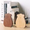 Wood Bear Book Ends 15*12*10.7cm