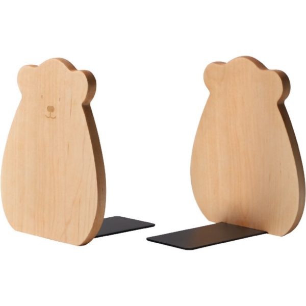 Wood Bear Book Ends 15*12*10.7cm - Image 6