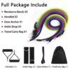 11 Pcs Fitness Resistance Bands Set