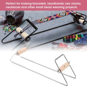 Metal Bead Loom Kit for Weaving