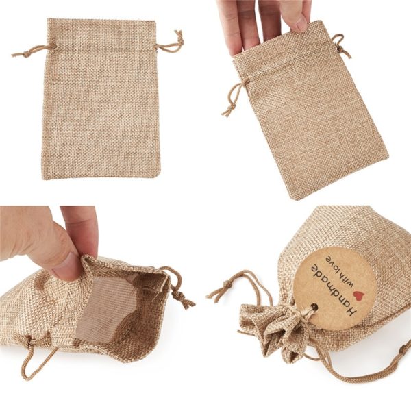Pandahall Burlap Packing Pouches - Image 3