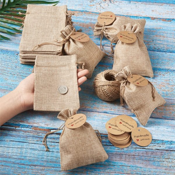 Pandahall Burlap Packing Pouches - Image 4