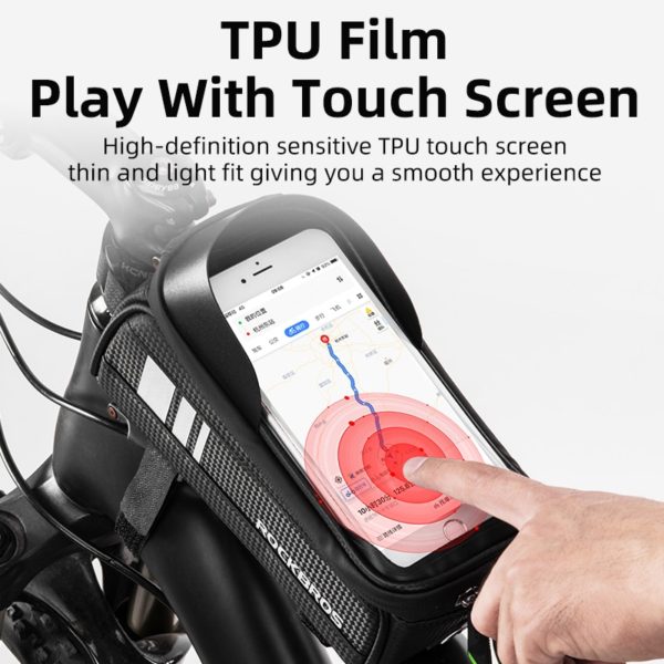Bicycle Bag with Waterproof Touch Screen - Image 3