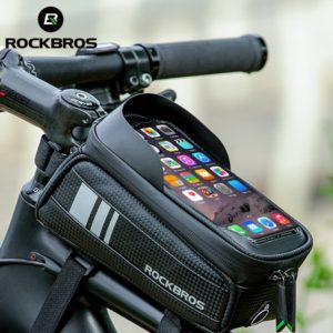 Bicycle Bag with Waterproof Touch Screen