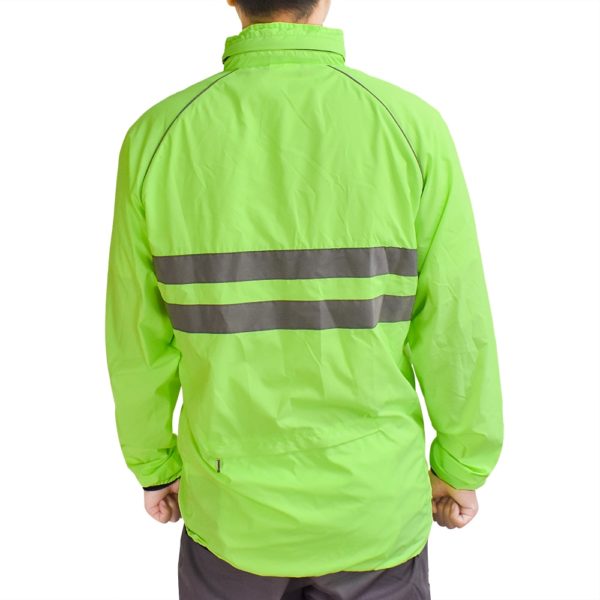 Hooded Reflective Running Jacket - Image 2
