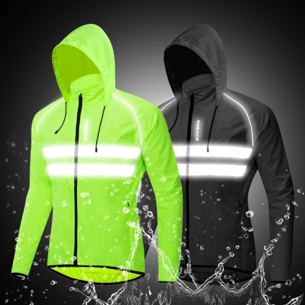 Hooded Reflective Running Jacket - Image 3
